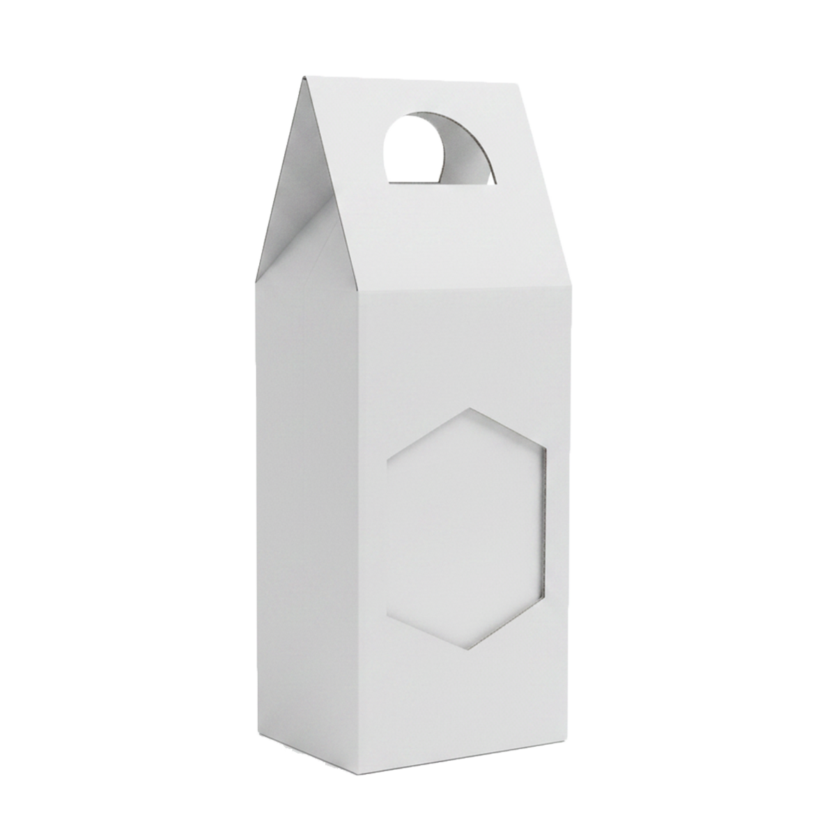 Kutija za med, single, bijela (1kg)